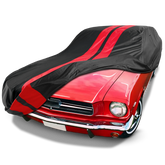 Ford Mustang Black Red Pro Series Car Cover